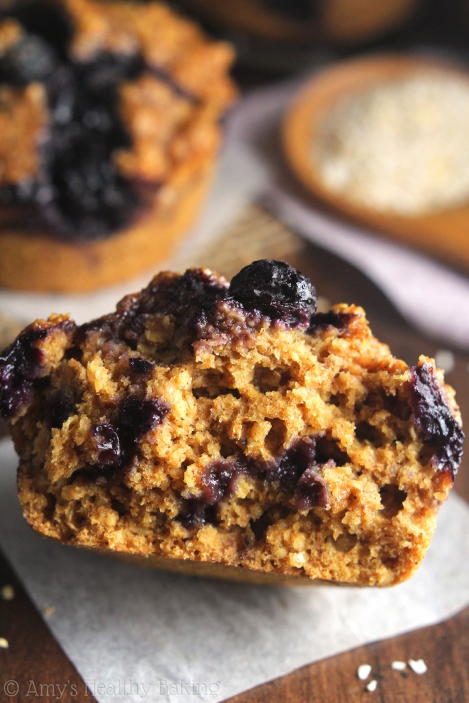 Blueberry Buttermilk Bran Muffins Amy's Healthy Baking