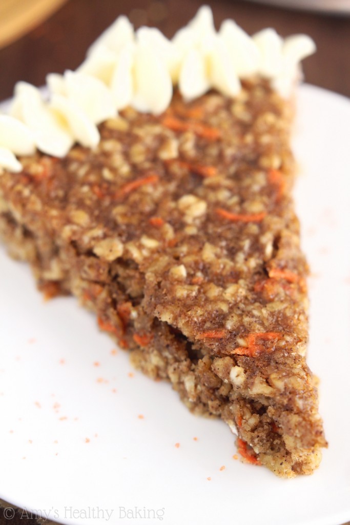 Carrot Cake Oatmeal Cookie Cake Amy's Healthy Baking