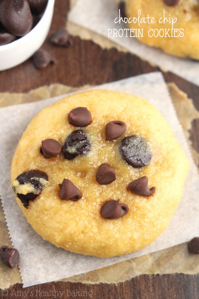 Chocolate Chip Protein Cookies Amy's Healthy Baking