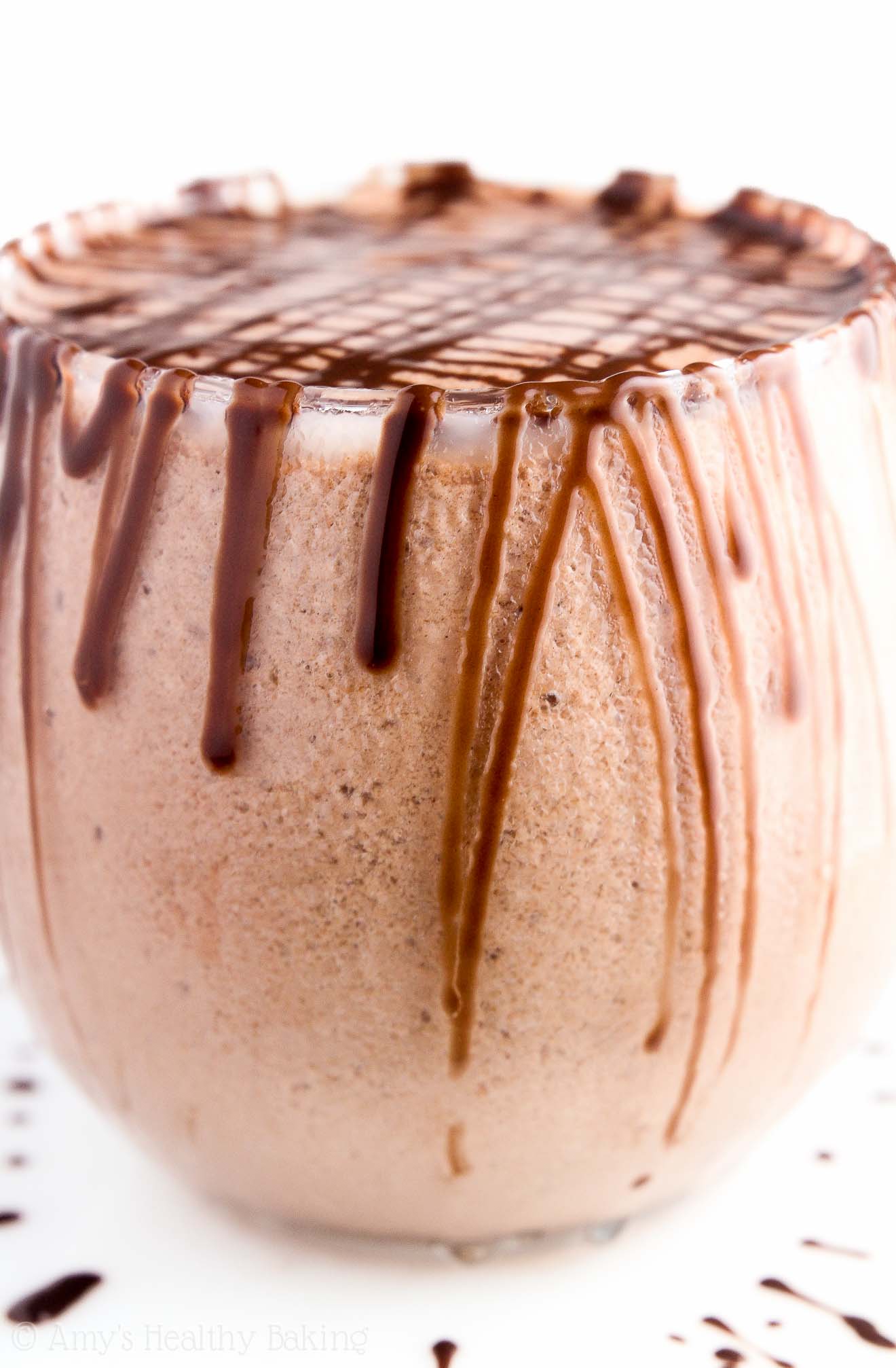 Healthy Chocolate Milkshake {Recipe Video!} | Amy's Healthy Baking