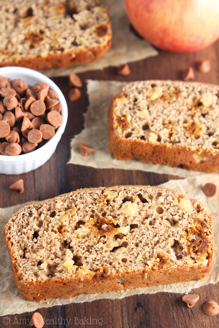 Cinnamon Apple Beer Bread | Amy's Healthy Baking