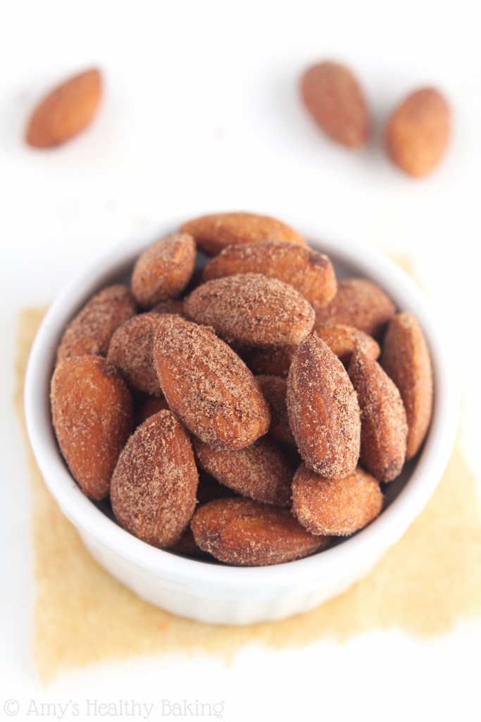 Cinnamon Roasted Almonds Amy's Healthy Baking