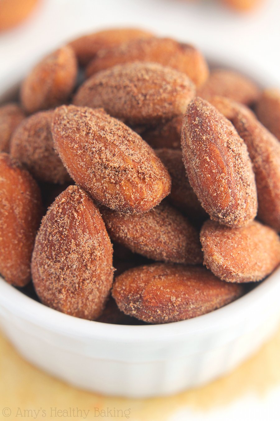 Cinnamon Toasted Almonds {Healthy Snack}