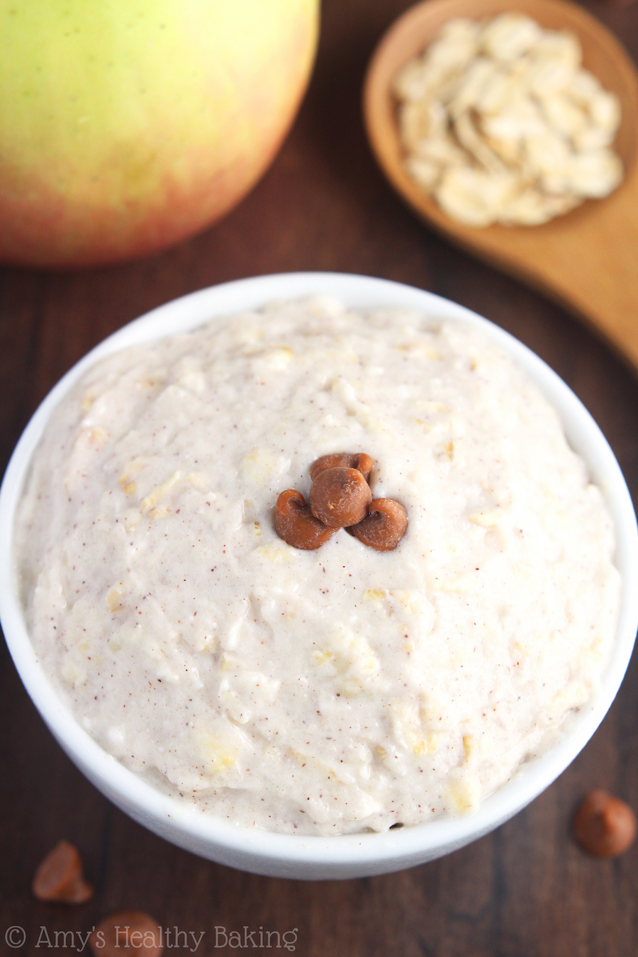 Apple Pie Overnight Oats - Something Nutritious