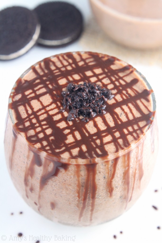 Cookies 'n Cream Protein Milkshake Amy's Healthy Baking