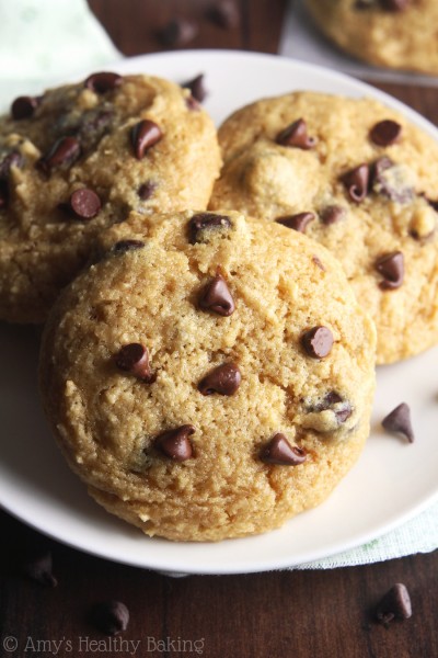 The Ultimate Healthy Soft & Chewy Gluten-Free Chocolate Chip Cookies