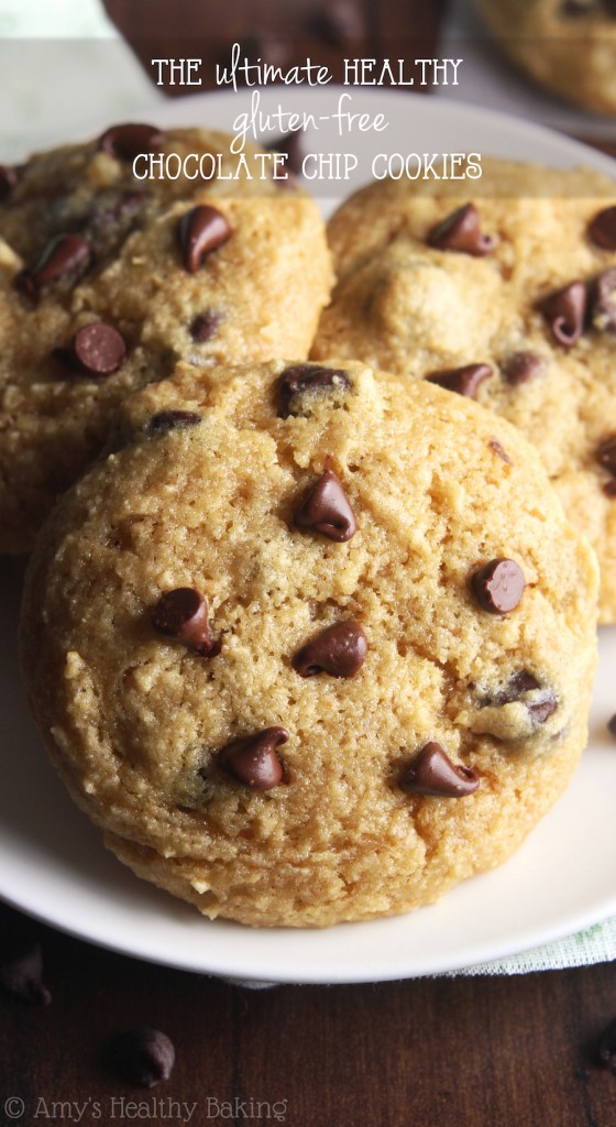 The Ultimate Healthy GlutenFree Chocolate Chip Cookies Amy's Healthy