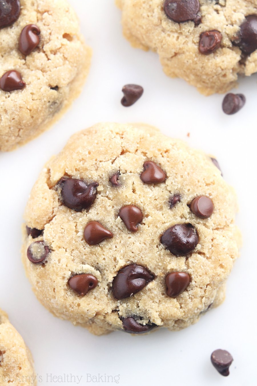 Coconut Flour Chocolate Chip Cookies Amy S Healthy Baking