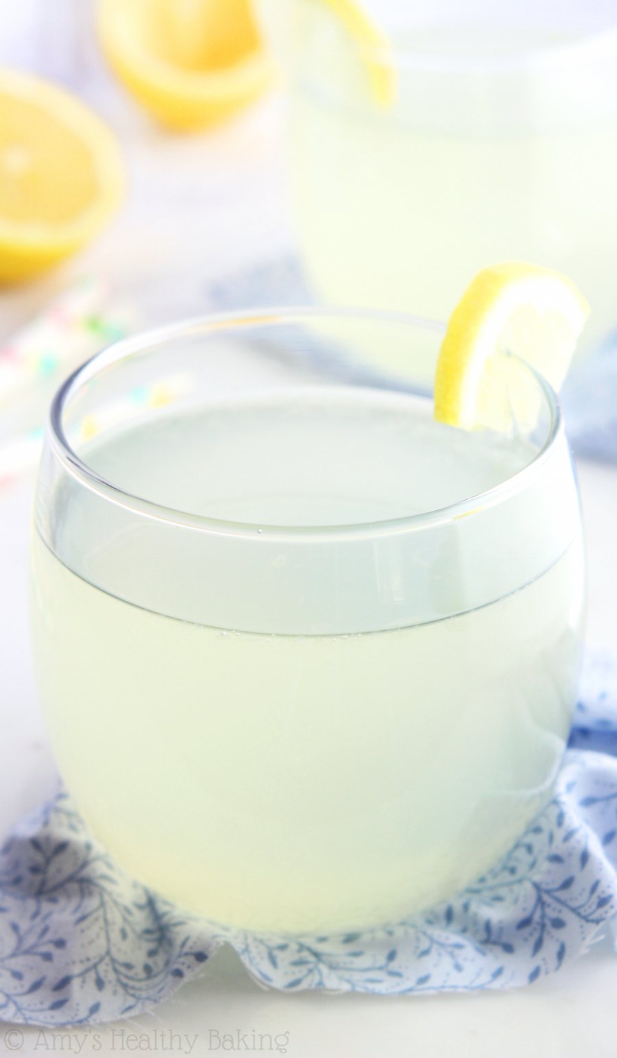 10 Minute Healthy Lemonade Super Easy No Sugar Amy S Healthy Baking