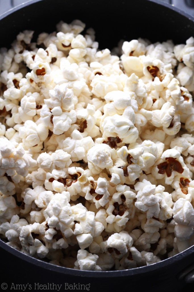 Easy Coconut Oil Popcorn Amy's Healthy Baking