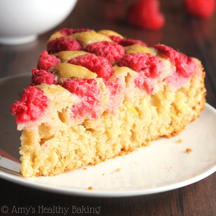Simple Raspberry Lemon Cake-image