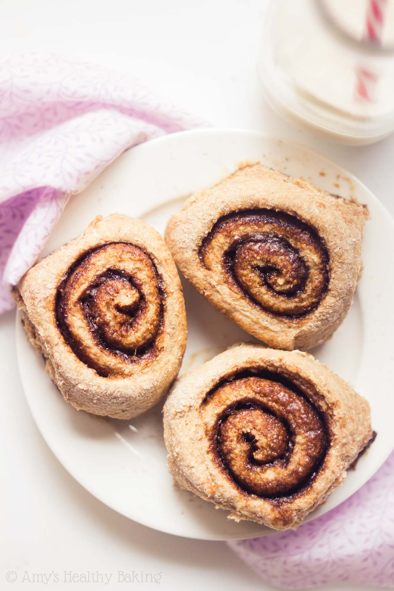 healthier cinnamon rolls