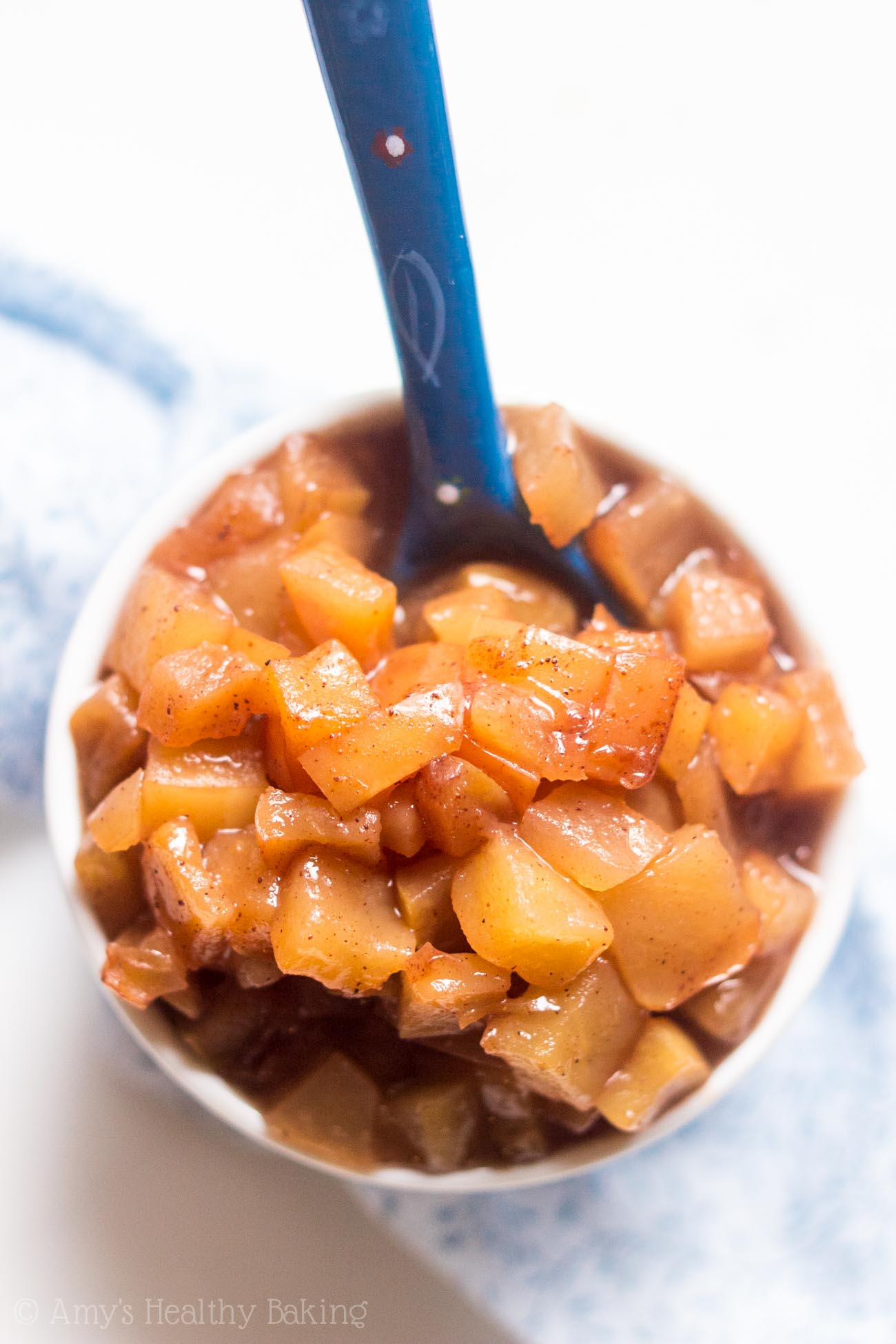 Slow Cooker Apple Pie Filling | Amy's Healthy Baking