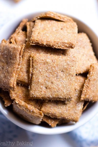 Homemade Wheat Thins