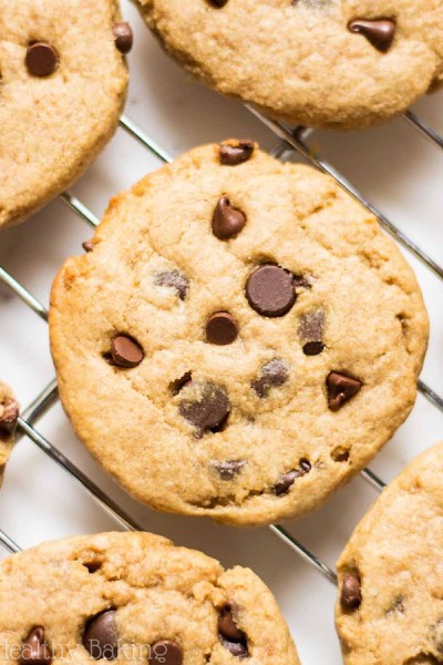 Chocolate Chip Peanut Butter Banana Cookies