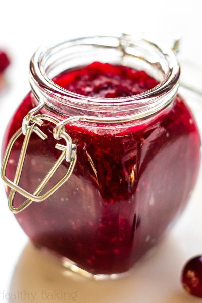10 Minute Cranberry Jam