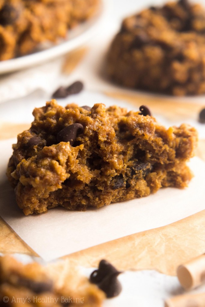 Chocolate Chip Gingerbread Oatmeal Cookies Amy's Healthy Baking