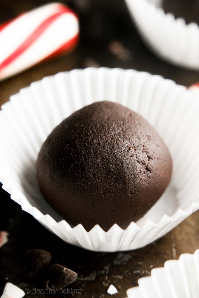 Dark Chocolate Peppermint Mocha Truffles Amy's Healthy Baking