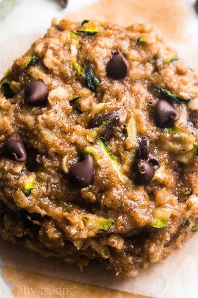 Chocolate Chip Zucchini Bread Oatmeal Cookies {Recipe Video!}