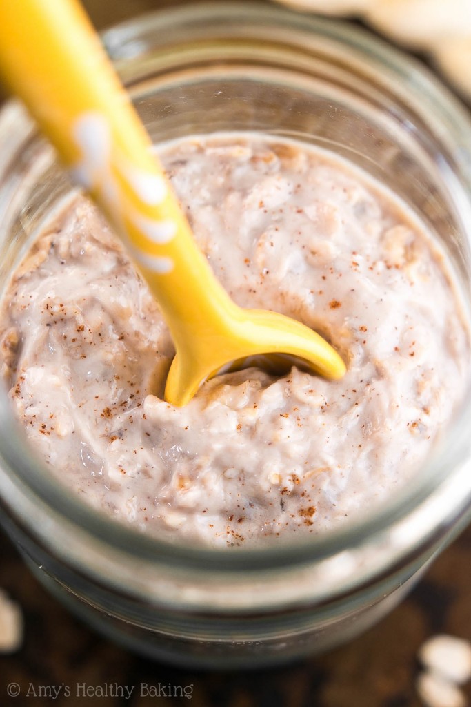 Banana Bread Protein Overnight Oats Amy's Healthy Baking