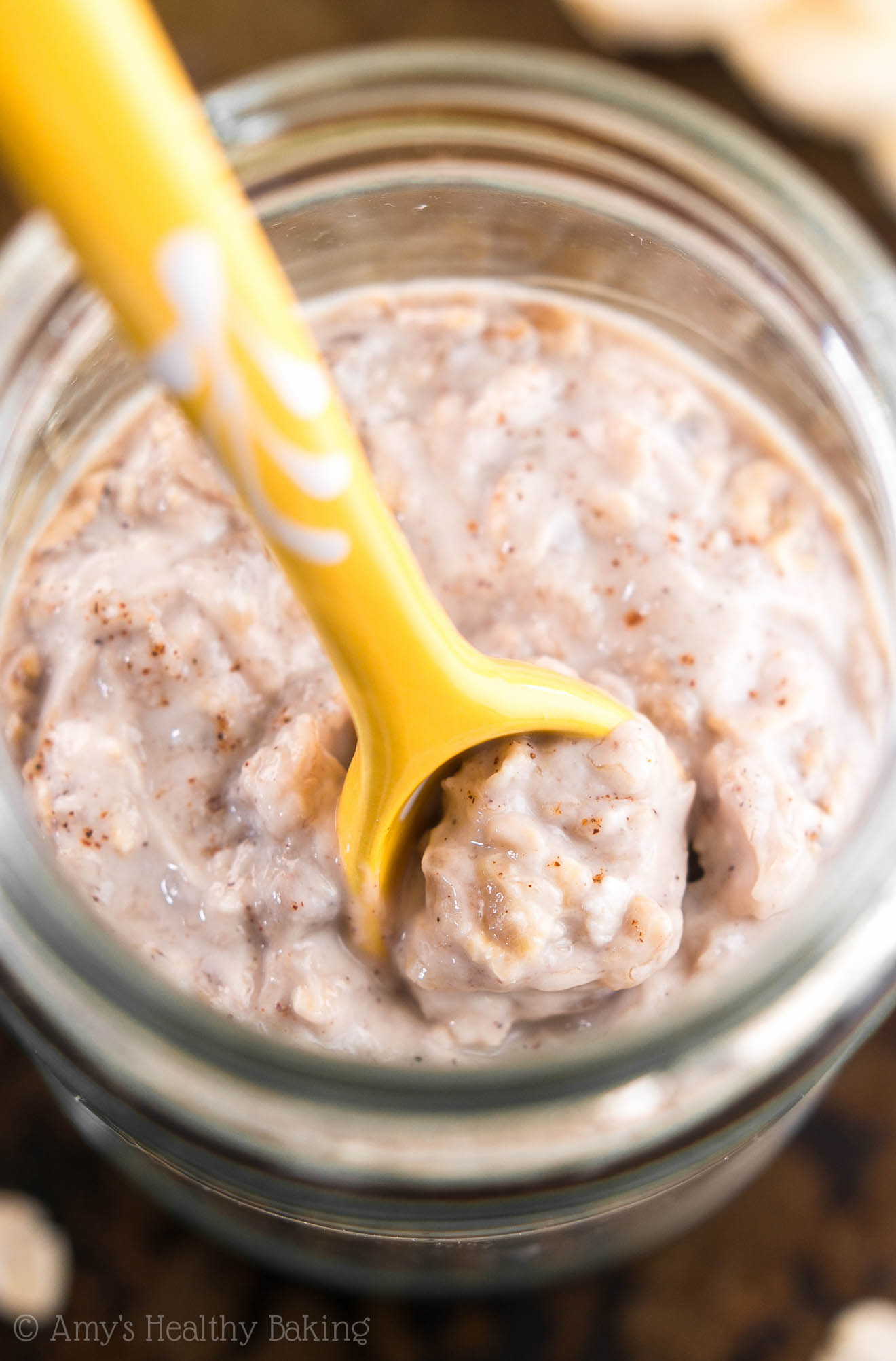 Banana Bread Protein Overnight Oats Amy S Healthy Baking