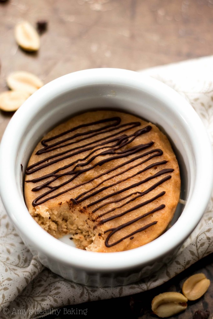 Healthy Peanut Butter Mug Cake Amy's Healthy Baking