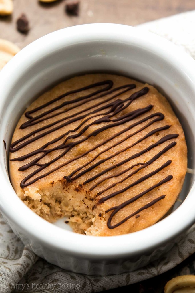 Healthy Peanut Butter Mug Cake Amy's Healthy Baking