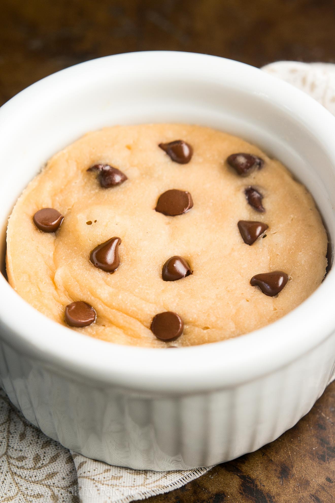 Skinny Single-Serving Chocolate Chip Mug Cake {Recipe Video!} | Amy's Healthy Baking