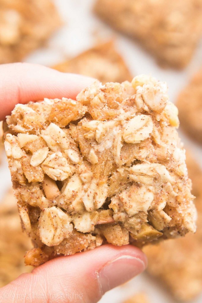 Healthy Apple Pie Granola Bar Bites Amy's Healthy Baking