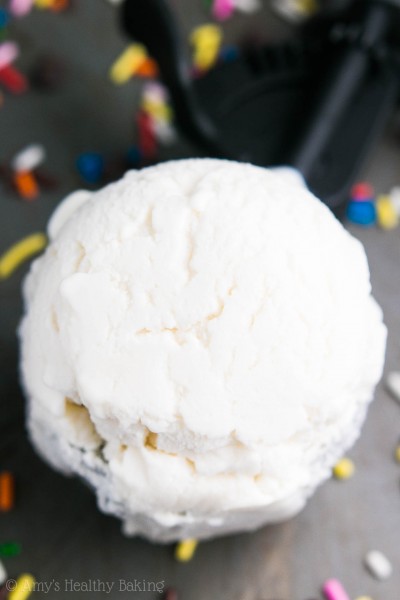 The Ultimate Healthy Vanilla Ice Cream