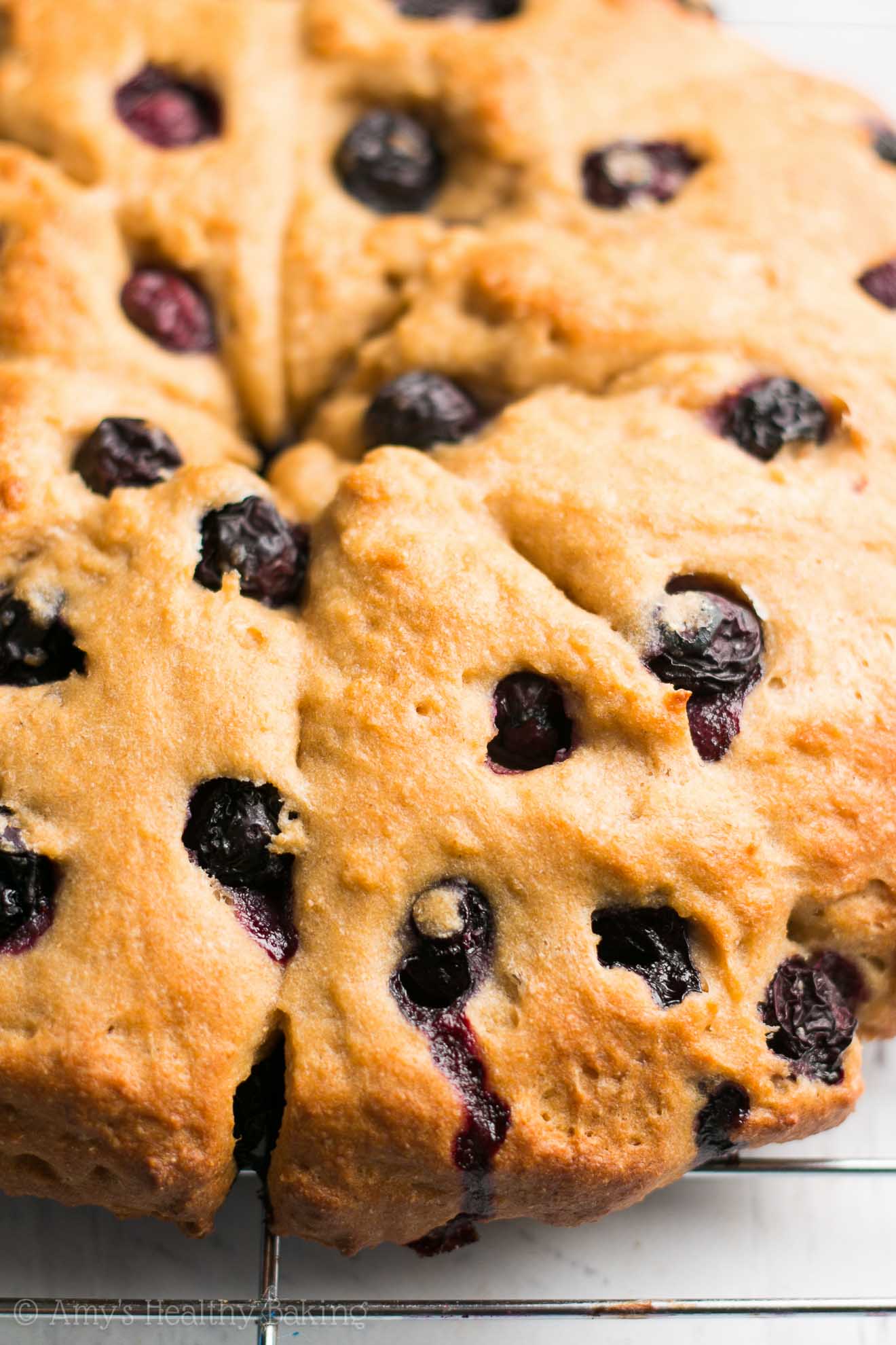 The Ultimate Healthy Blueberry Scones | Amy's Healthy Baking