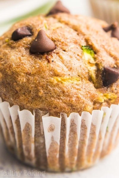Chocolate Chip Zucchini Mini Muffins