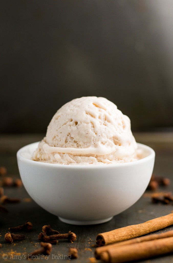 25Minute Healthy Chai Spice Ice Cream Amy's Healthy Baking