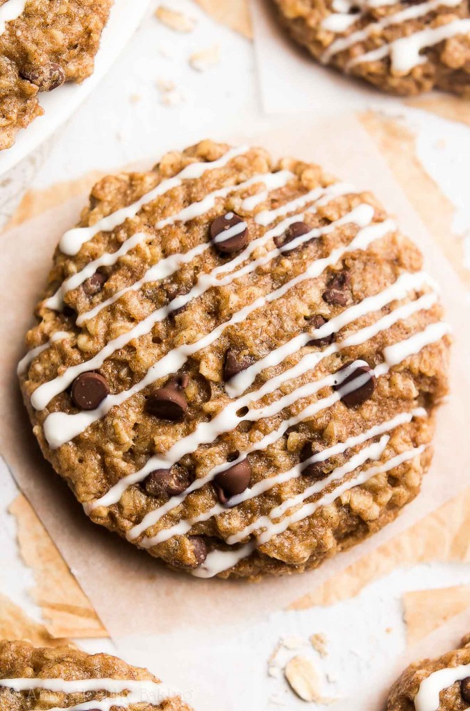 Chocolate Chip Cheesecake Oatmeal Cookies Amy's Healthy Baking
