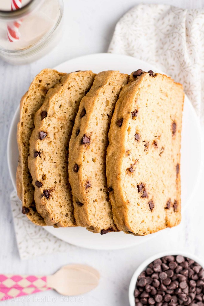 Greek Yogurt Chocolate Chip Pound Cake Amy's Healthy Baking