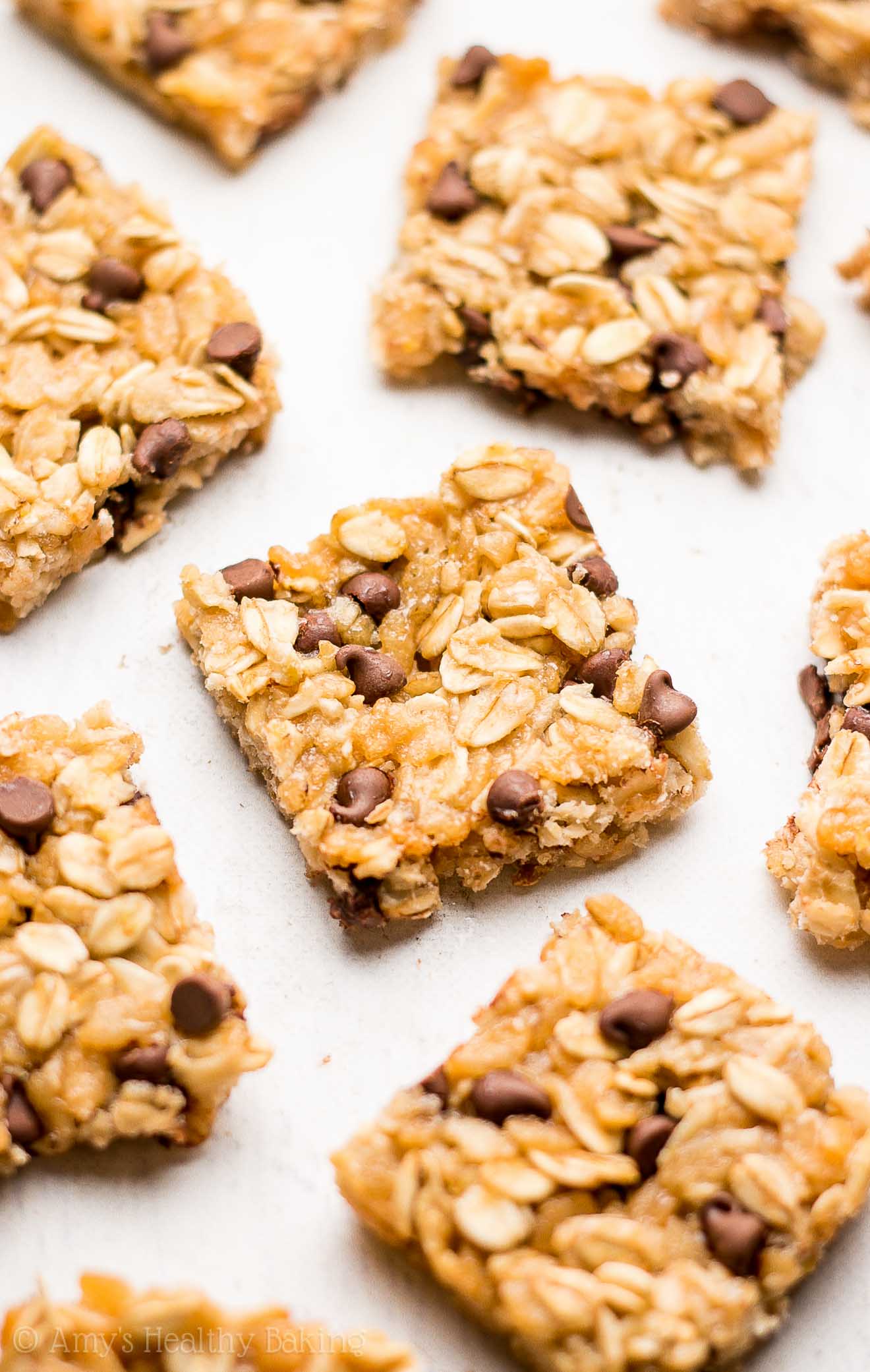 Healthy Chocolate Chip Granola Bar Bites {Recipe Video ...