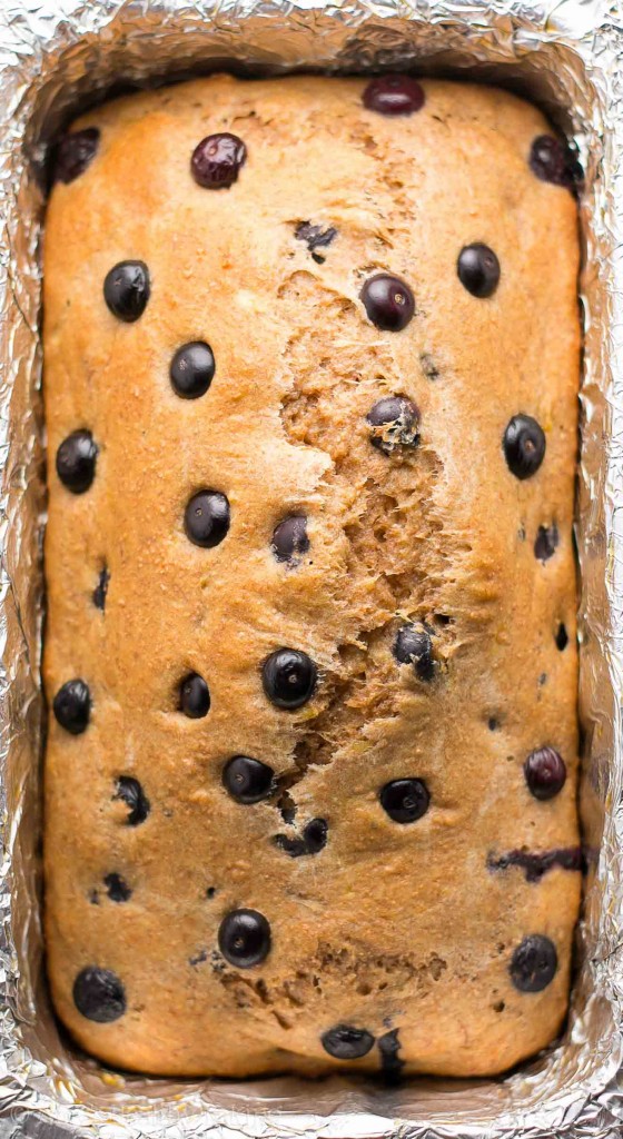 Healthy Blueberry Buttermilk Banana Bread Amy's Healthy Baking