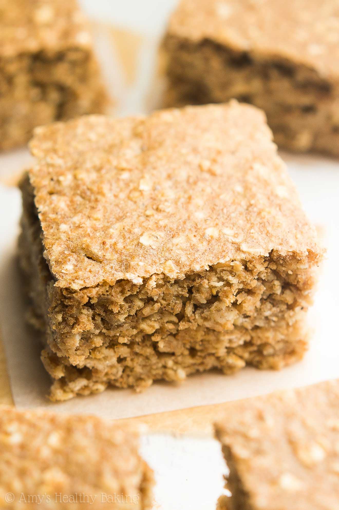 Healthy Banana Oatmeal Snack Cake Amy s Healthy Baking