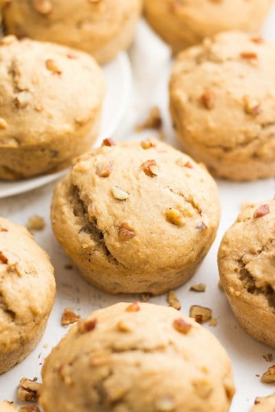 The Ultimate Healthy Banana Nut Muffins
