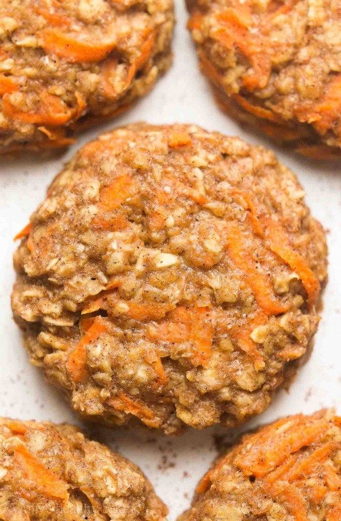 Healthy Carrot Cake Oatmeal Breakfast Cookies Amy's Healthy Baking