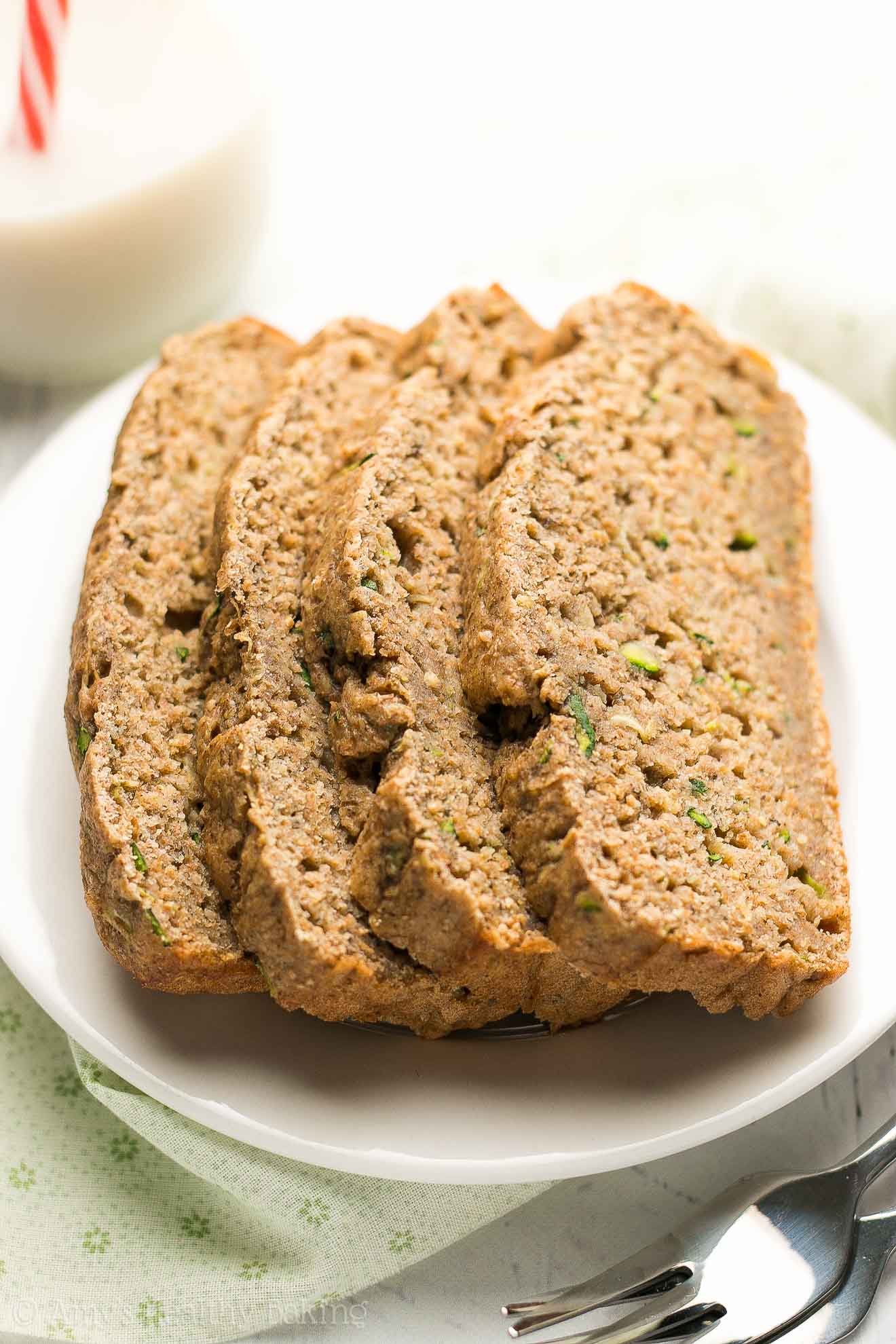 Healthy Zucchini Banana Bread