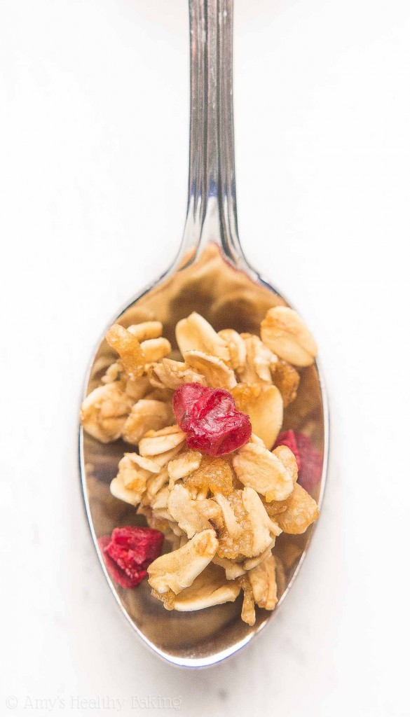 Healthy Raspberry Almond Granola Amy's Healthy Baking