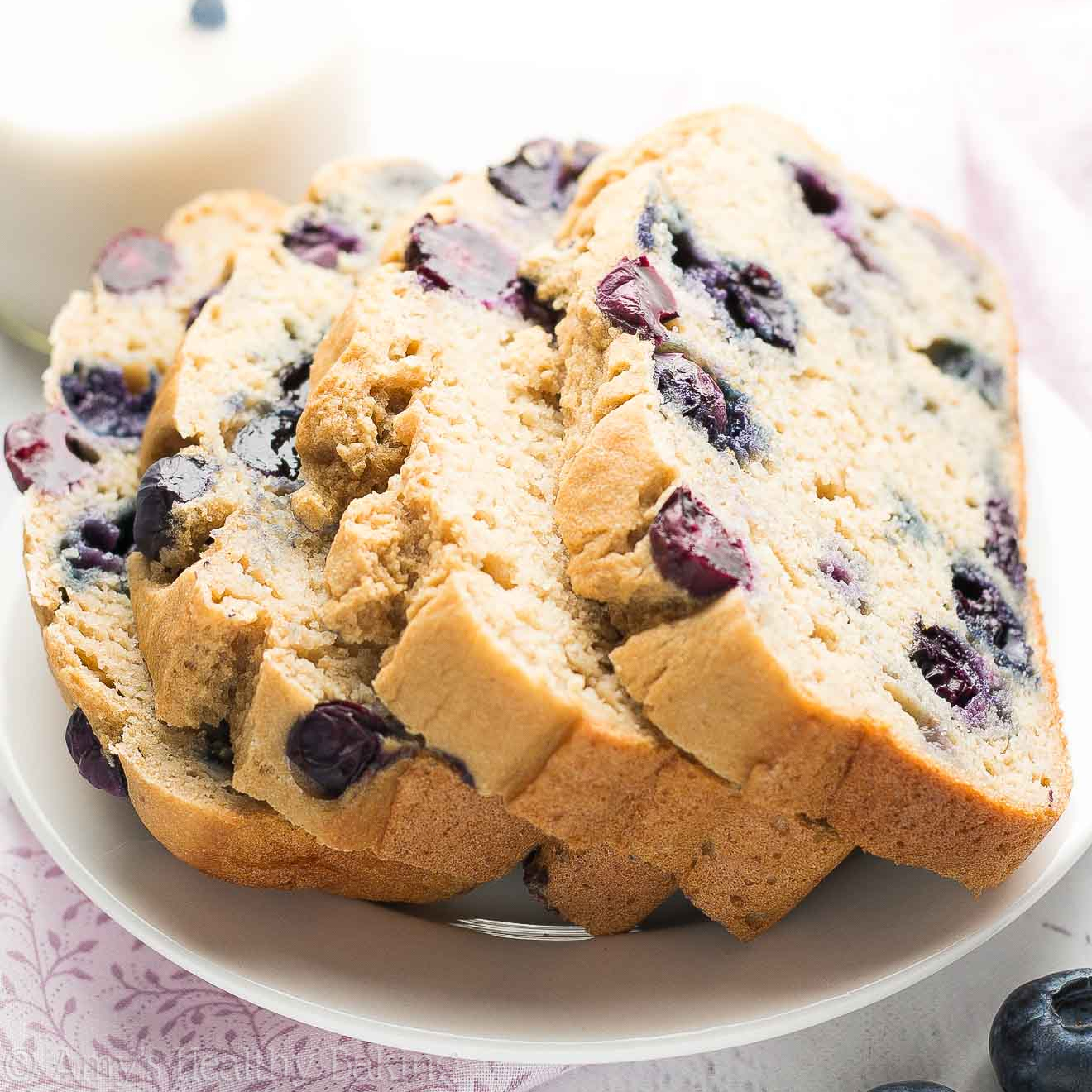 The Ultimate Healthy Blueberry Pound Cake Amy's Healthy Baking