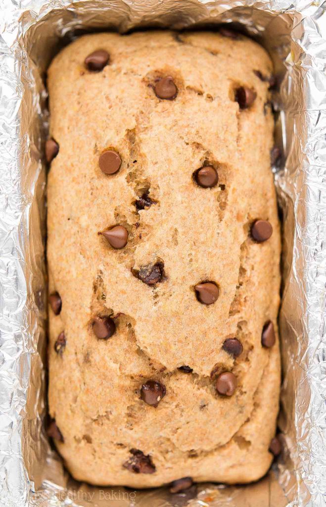Healthy Small Batch Chocolate Chip Banana Bread Amy's Healthy Baking