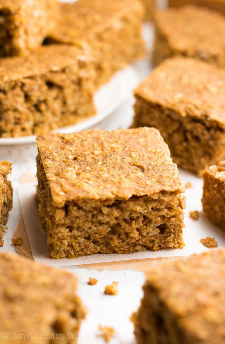 Healthy Pumpkin Oatmeal Snack Cake Amy's Healthy Baking