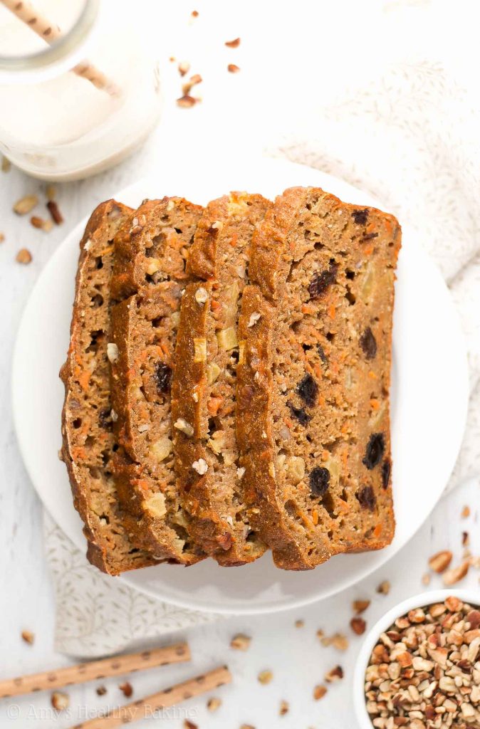 Healthy Morning Glory Gingerbread | Amy's Healthy Baking
