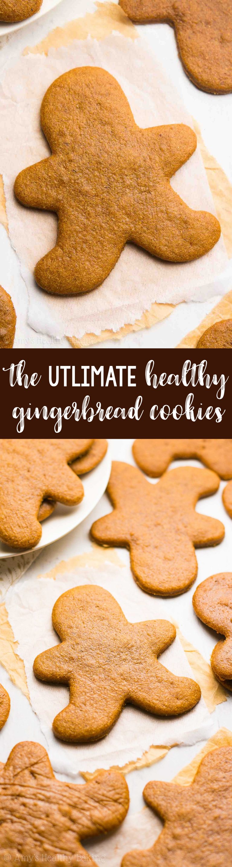 The Ultimate Healthy Gingerbread Cookies {Video!} Amy's Healthy Baking