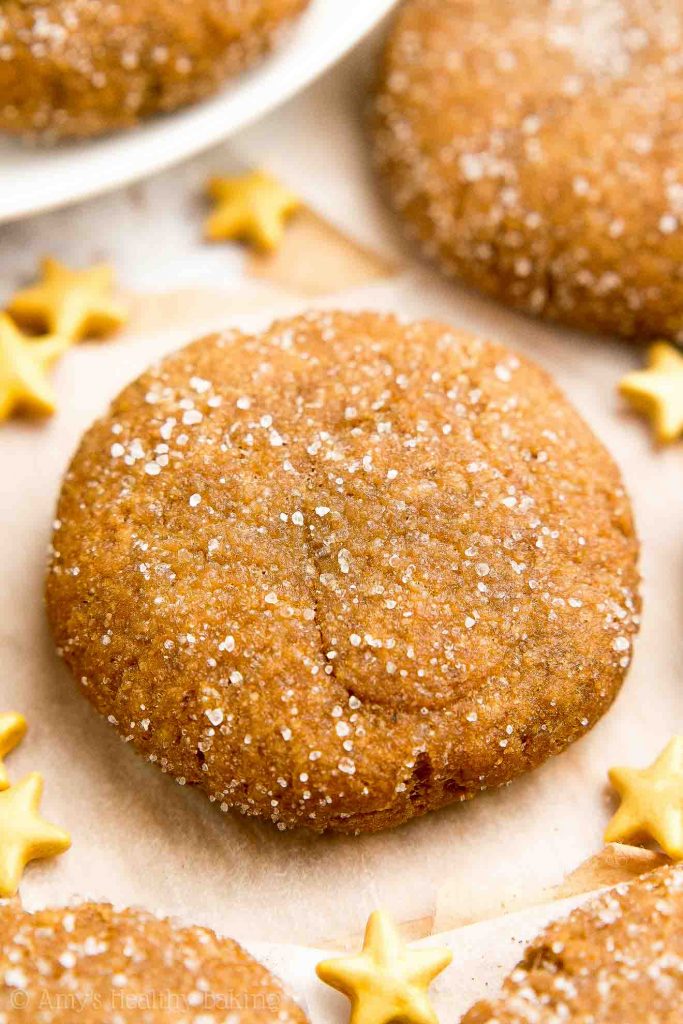 The Ultimate Healthy Gingersnaps Amy's Healthy Baking