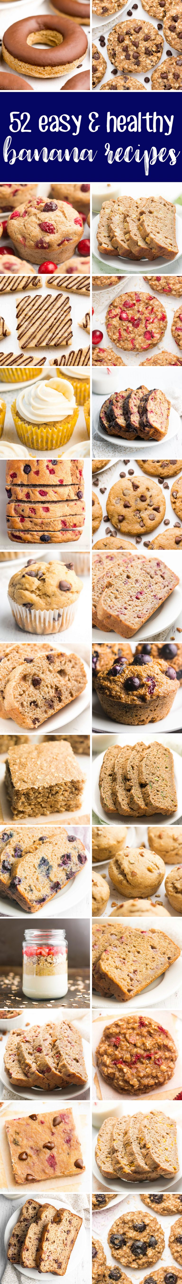52 Easy & Healthy Banana Recipes | Amy's Healthy Baking