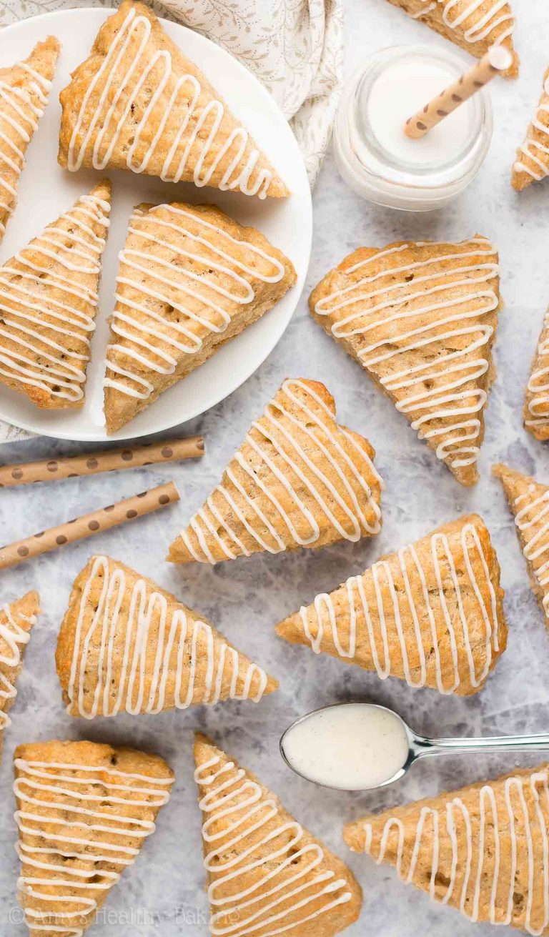 Healthy Copycat Petite Vanilla Bean Scones Amy's Healthy Baking